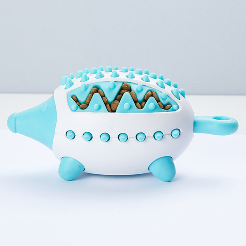 Interactive Treat Dispensing Dog Toy for Chewing And Tooth Cleaning