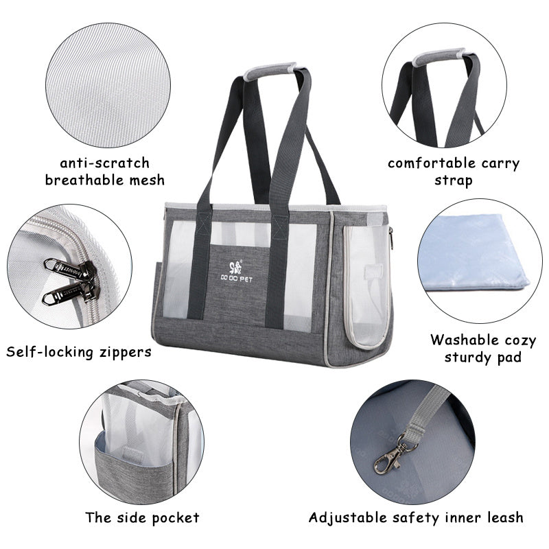 Portable Pet Breathable Carrier Bag