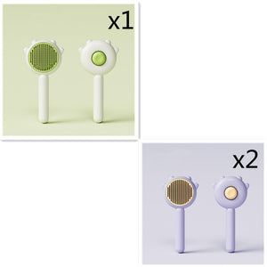 3-in-1 Pet Grooming Brush for Massage, Hair Removal & Cleaning