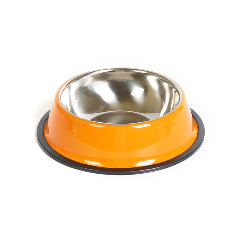 Pet feeding basin
