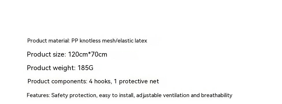 Dog Car Trunk Isolation Blocking Net