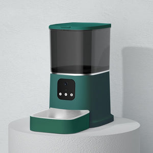 Smart WiFi Pet Feeder with App Control And Voice Recorder