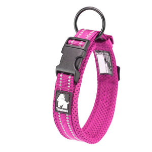 reflective soft padded dog Collar