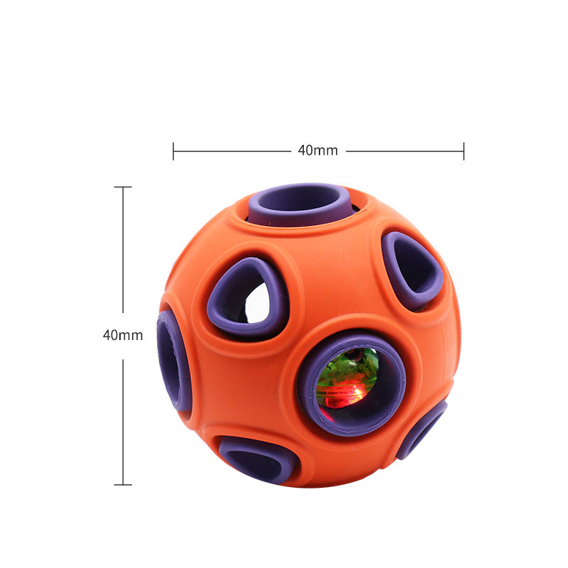 Dog Luminous Ball Toy – Glow-in-the-Dark Sounding Play Ball