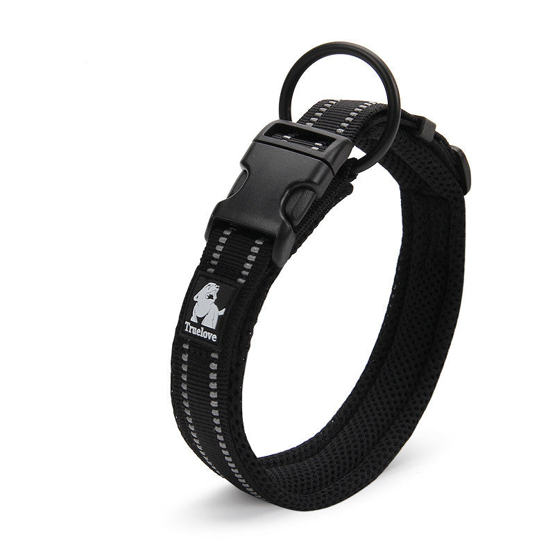 reflective soft padded dog Collar