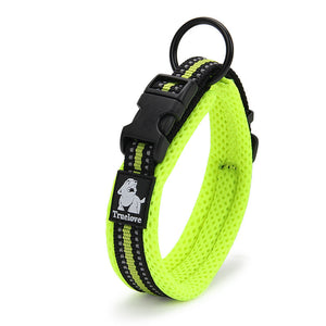 reflective soft padded dog Collar