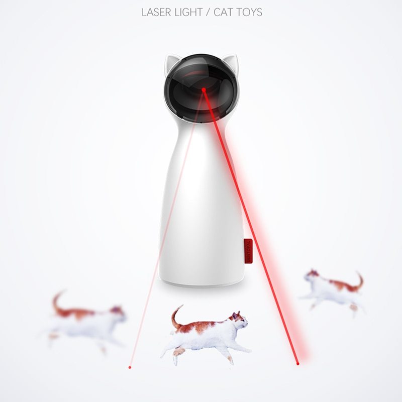 Creative Cat LED Laser Toy –  Light Pointer for Cats & Kittens