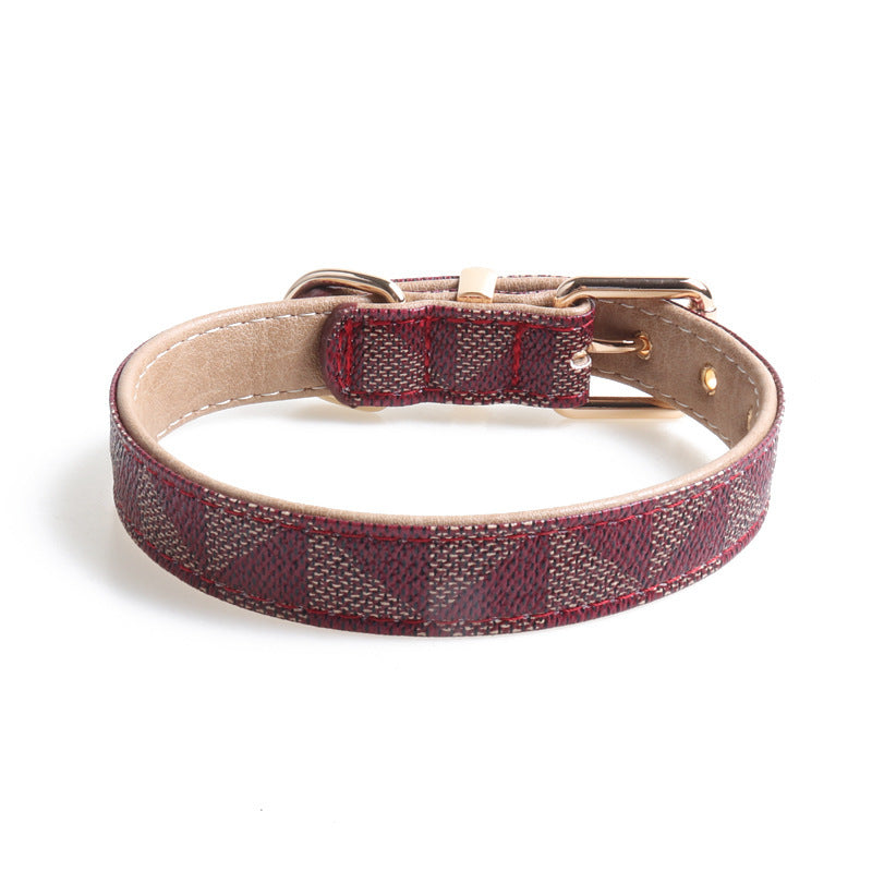 Pet PU Leather Collar