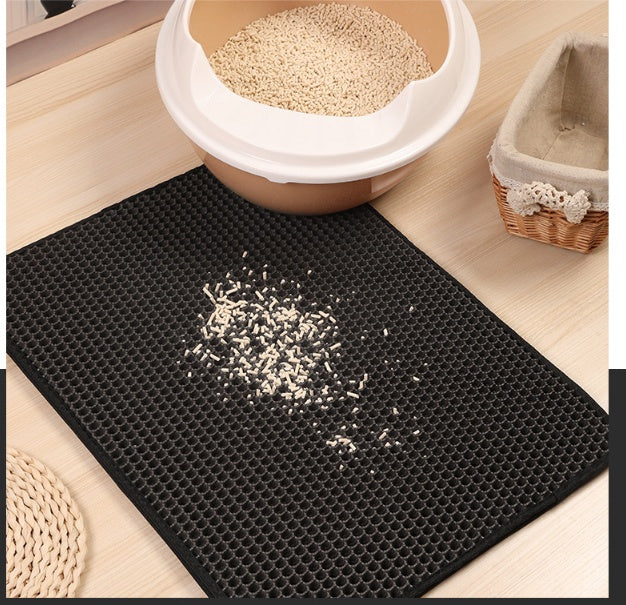 Pet Cat Litter Mat – Non-Slip, Waterproof & Easy to Clean