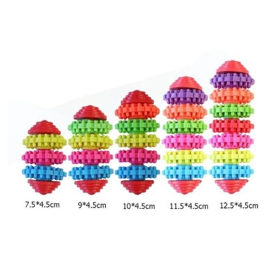 pet colorful seven-ring pagoda toy