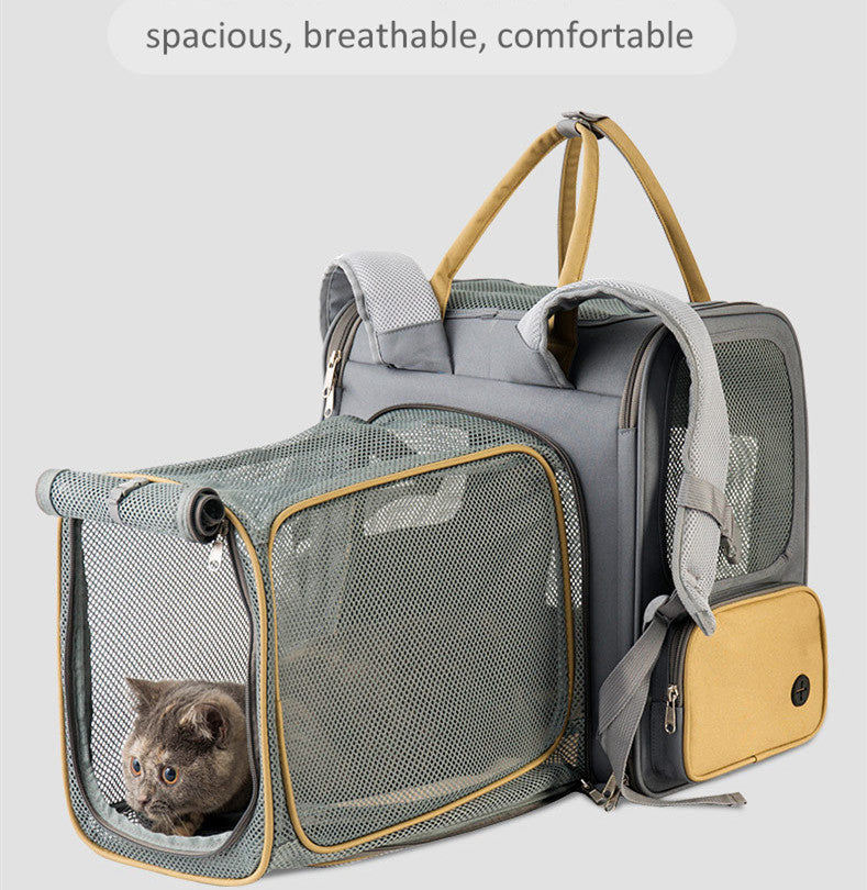 PU Expandable Pet Bag