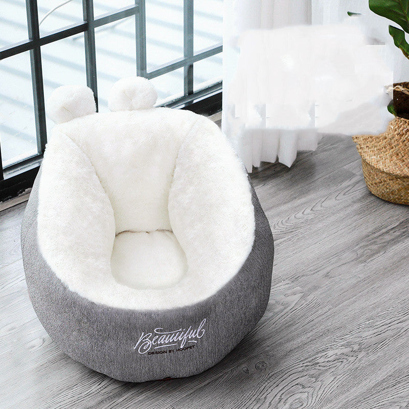 Cute creative net red ears cat house