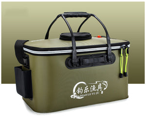 Pet Thickened folding fishing bucket