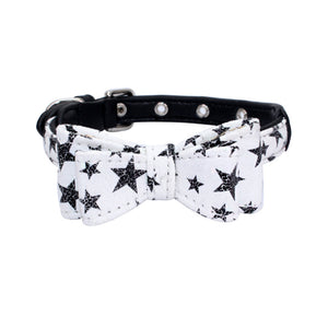 Pet leather collar
