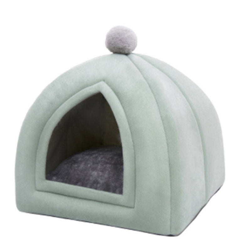 Warm Cat Closed Folding House