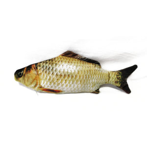 Pet Fish Plush Catnip Toy