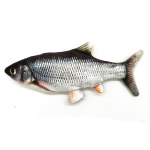 Pet Fish Plush Catnip Toy