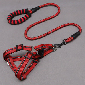 Dog Leash Chest Harness