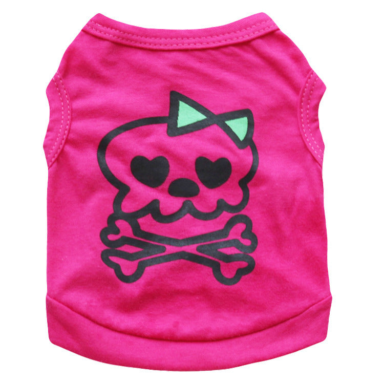 Pet rose red Cotton Jersey