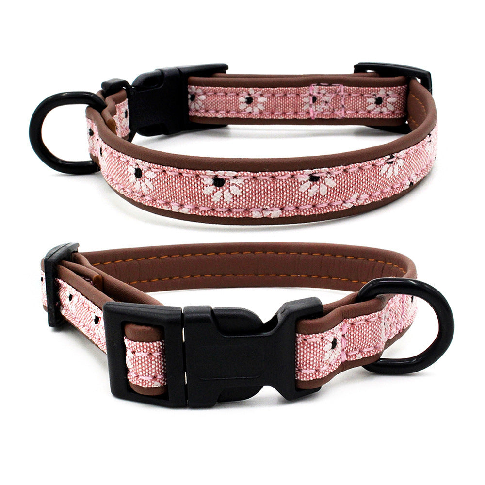 Dog Plastic Buckle Collar
