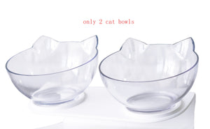 Transparent Single Pet Bowl