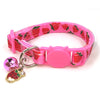 Pet Cat Print Bell Collar