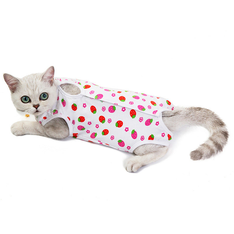 Anti-Licking Cat Summer Clothes