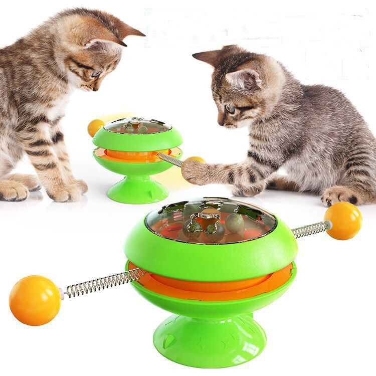 Rotatable Cat Training Toy