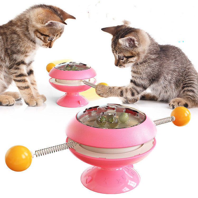 Rotatable Cat Training Toy