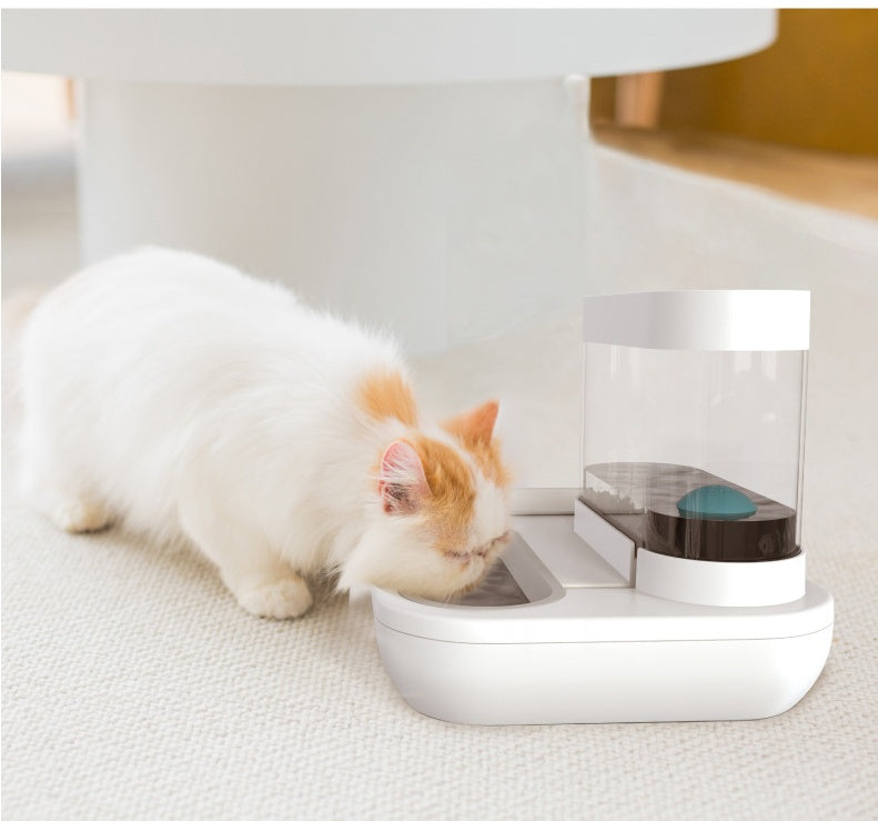 Automatic Pet Feeder And Drinker in 4 Styles For Cat, Dog & Puppy