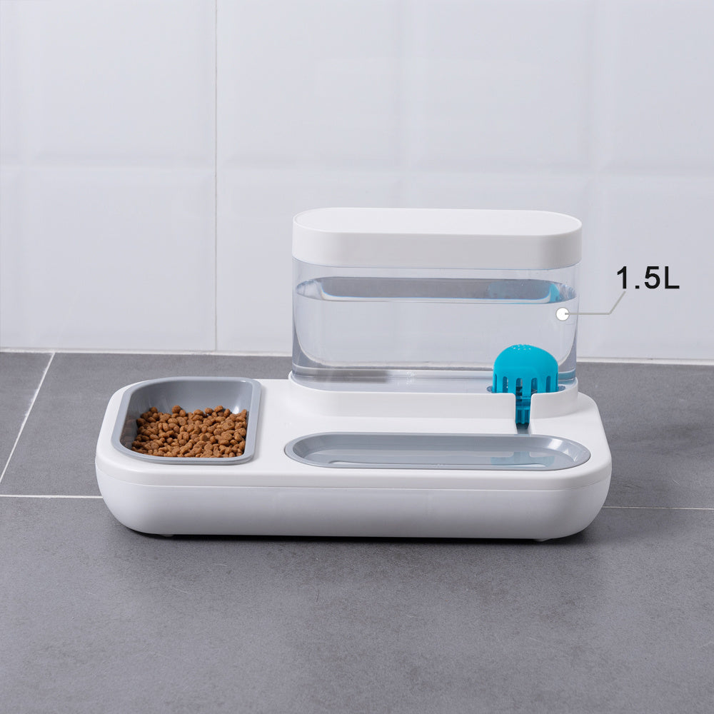 Automatic Pet Feeder And Drinker in 4 Styles For Cat, Dog & Puppy