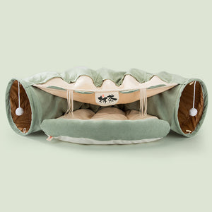 Interactive Cat Play Tunnel - Fun, Durable & Collapsible
