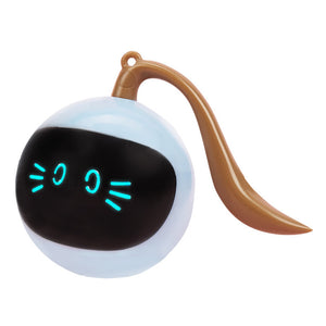 Interactive Smart Automatic Rotating LED Toy Ball For Cats And Dogs