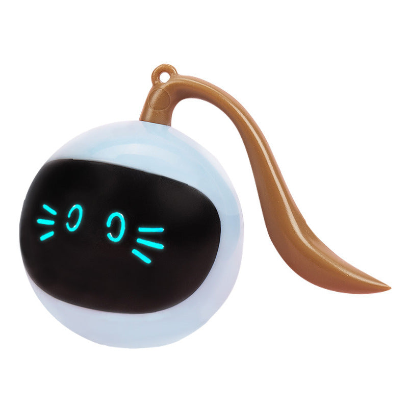 Interactive Smart Automatic Rotating LED Toy Ball For Cats And Dogs