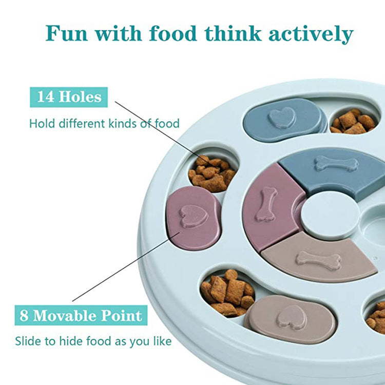 Dog Puzzle Slow Feeder Bowl For Healthy Digestion And Fun Mealtime