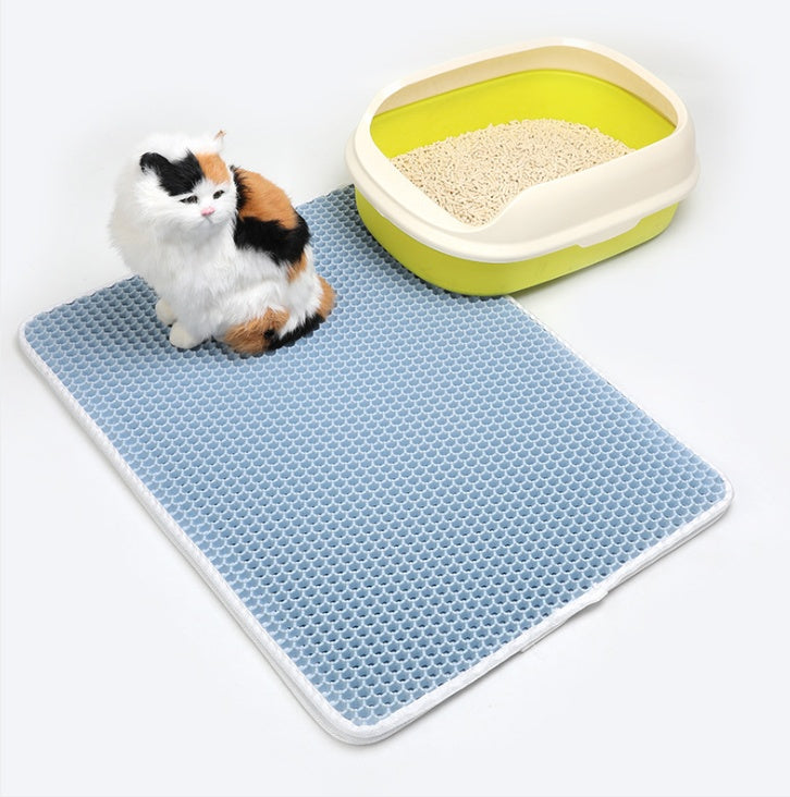 Pet Cat Litter Mat – Non-Slip, Waterproof & Easy to Clean