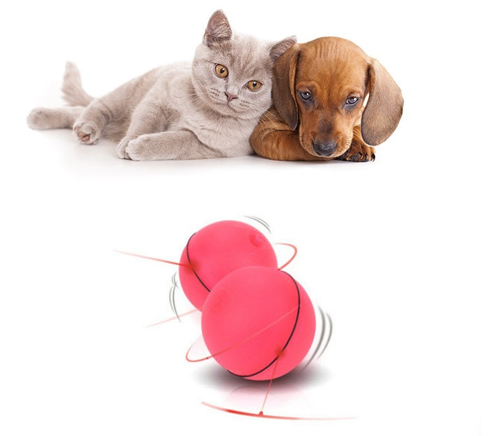 LED Laser Electronic Rolling Funny Pet Toy Ball