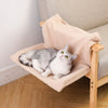 Hanging  Plush L-shaped Cat Hammock