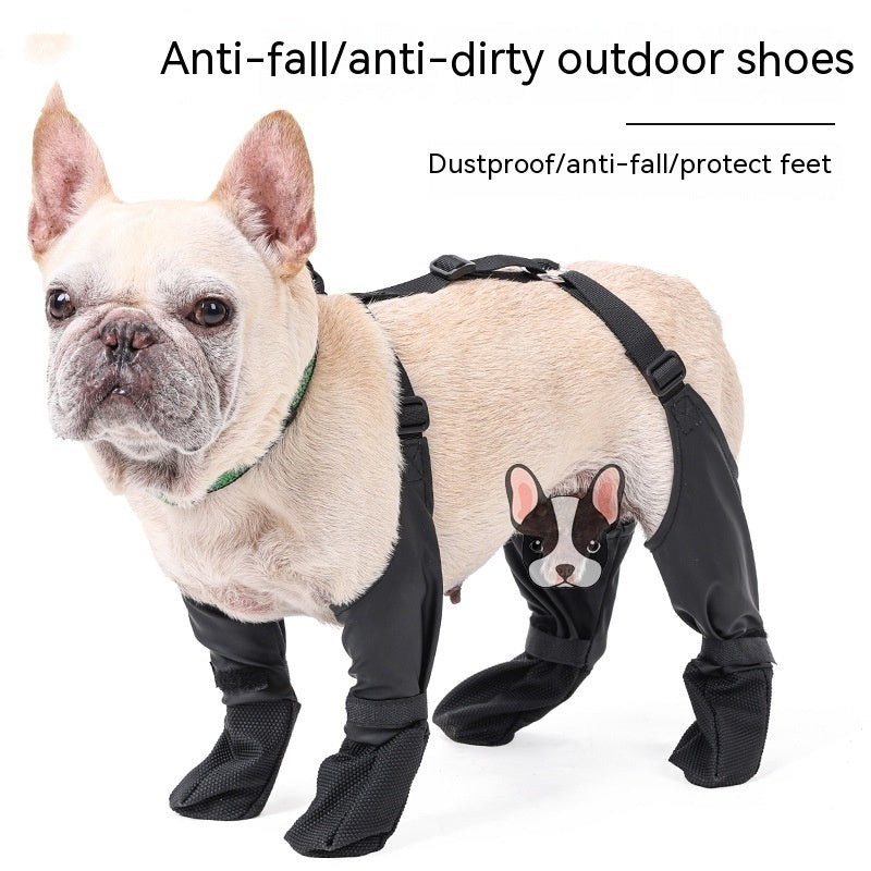 Waterproof Dog Shoes with Soft Soles for Outdoor Walking