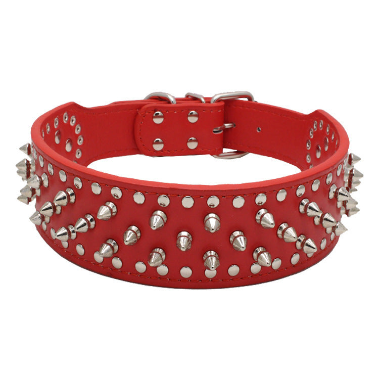 Large Dog rivet Collar