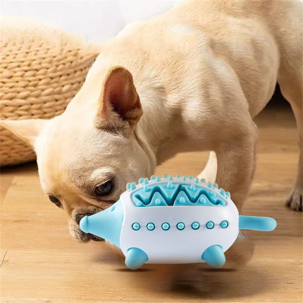 Interactive Treat Dispensing Dog Toy for Chewing And Tooth Cleaning