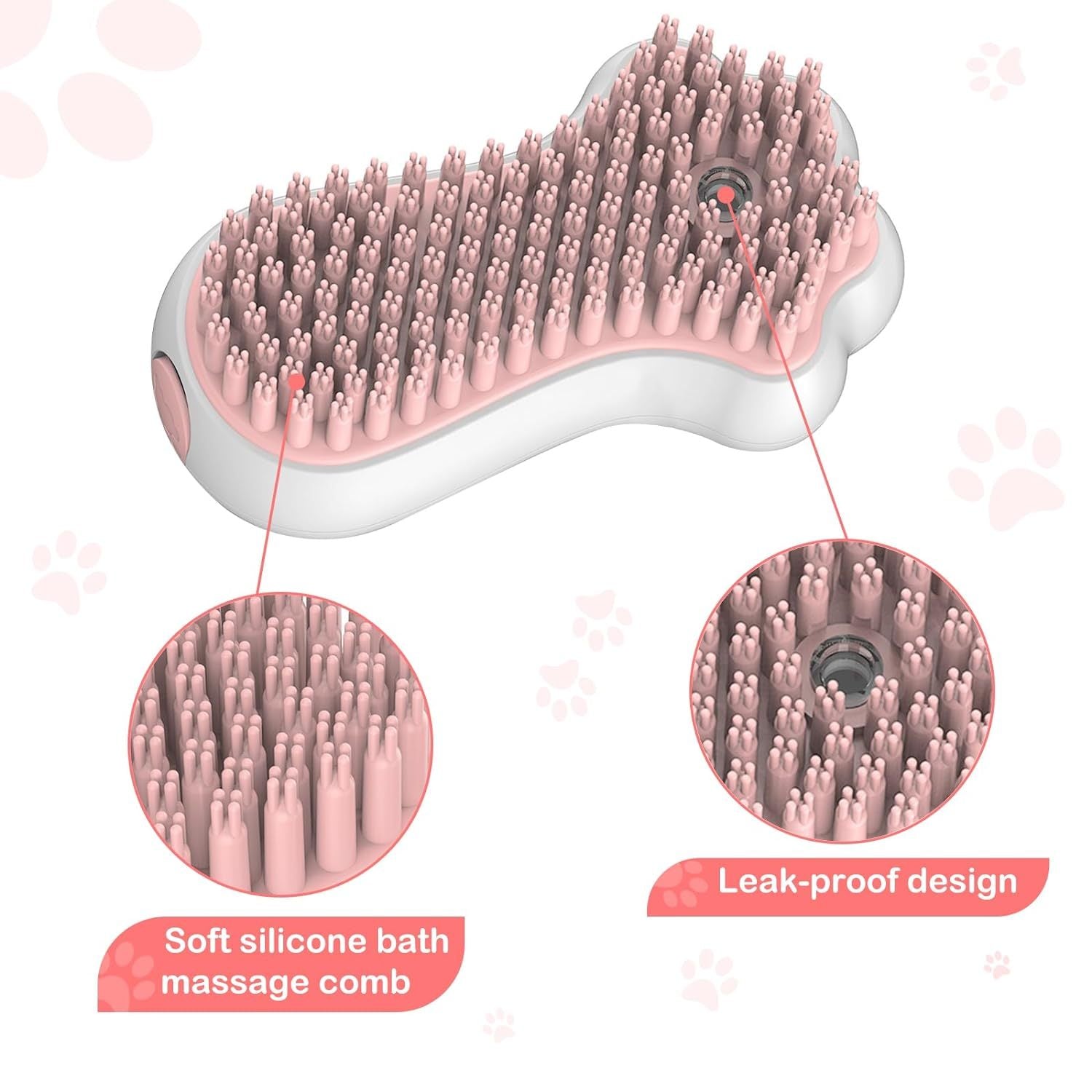 Dog Cat Bath Grooming Comb