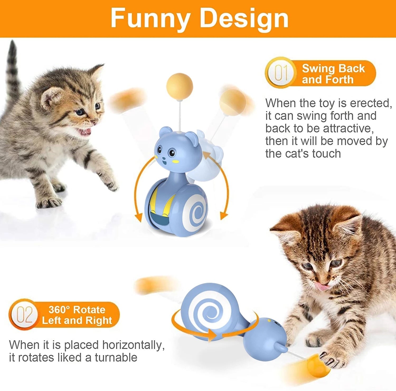 Cat Interactive Feather Toy