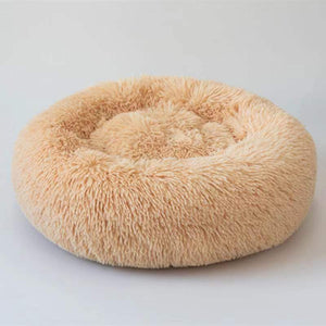 Pet Washable Round plush kennel