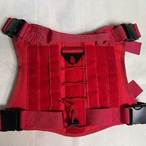 Tactical large dog vest