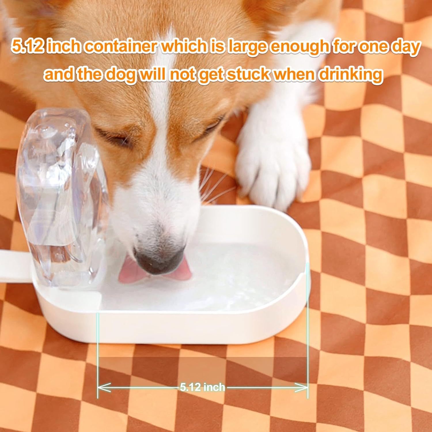 2-in-1 Water Bottle & Bowl for Pet