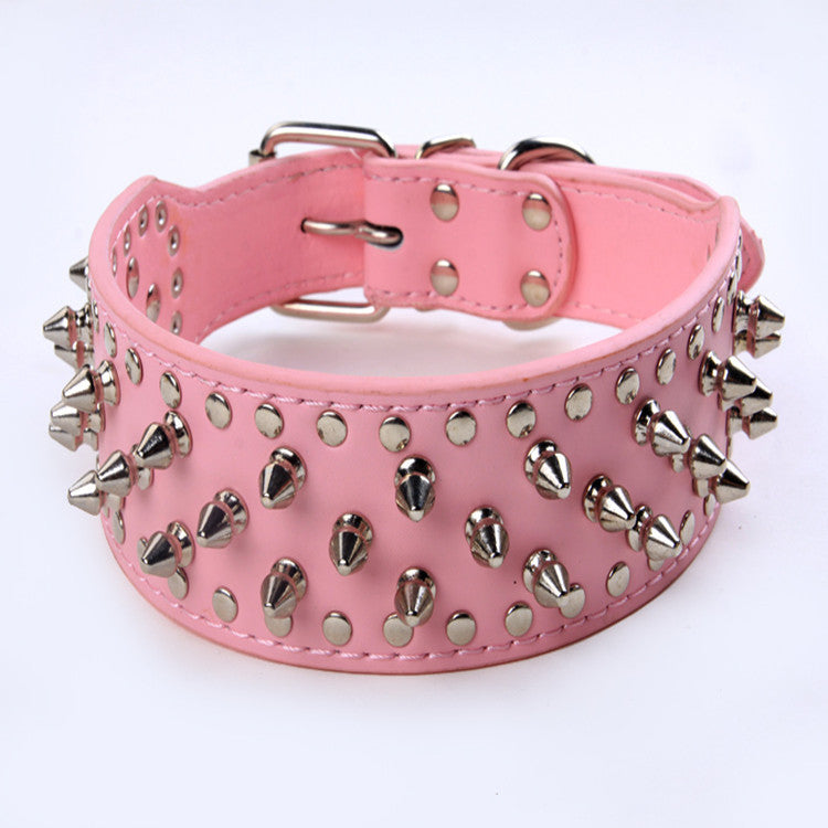 Large Dog rivet Collar