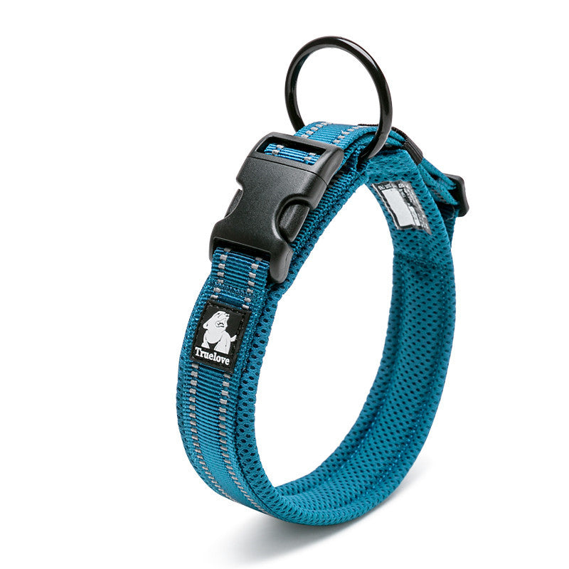 reflective soft padded dog Collar