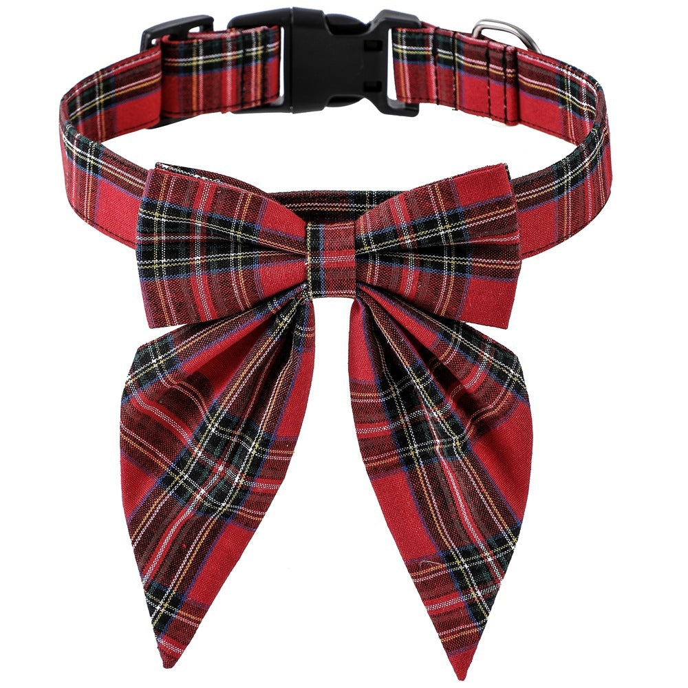 Pet Bow Tie Christmas Collar