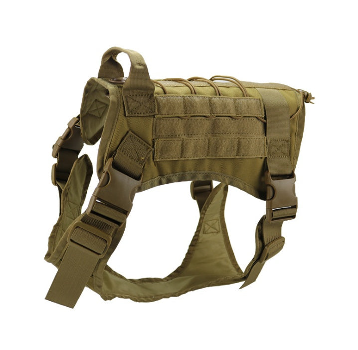 Tactical large dog vest